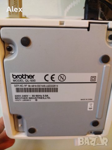Етикетен принтер Brother Ql500, снимка 2 - Консумативи за принтери - 43105615