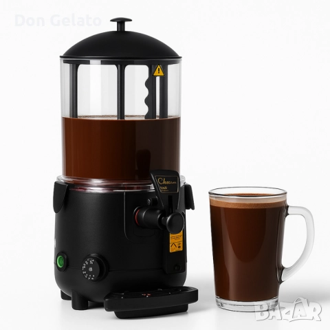 Машина за горещ шоколад Don Gelato | Професионална 5 литра водна баня, снимка 2 - Обзавеждане за заведение - 52509043
