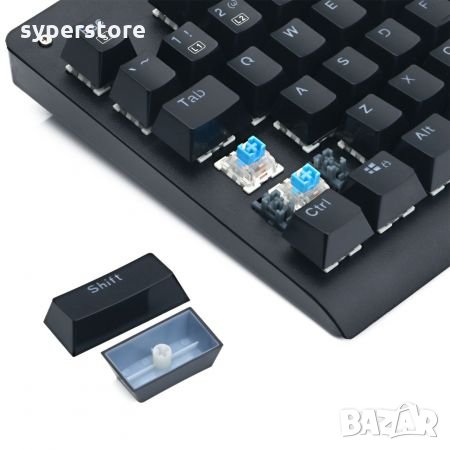 Клавиатура Геймърска USB Redragon Dark Avenger K568 Механична с RGB LED подсветка, снимка 5 - Клавиатури и мишки - 33472292