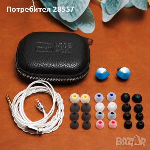 Нови- неотваряни NICEHCK F1 Pro Слушалки тип iem planar driver, снимка 3 - Слушалки и портативни колонки - 53076563