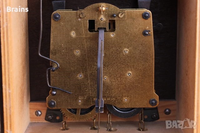 Датски Стенен Часовник TEMPUS FUGIT John Warmink С Махало , снимка 10 - Антикварни и старинни предмети - 52054336