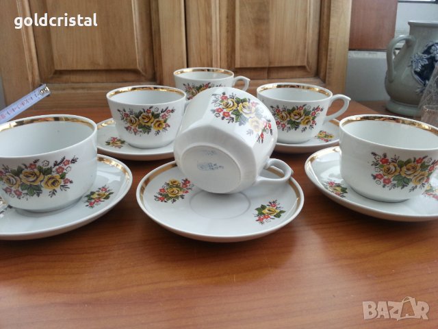 Руски порцелан чаши за чай , снимка 13 - Други ценни предмети - 36844516