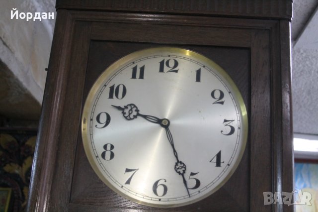Немски паркетен часовник ''Lorenz Furtwangler Sohne'', снимка 14 - Антикварни и старинни предмети - 44115613