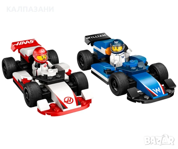 LEGO® City 60464 - Състезателни коли F1® Williams Racing и Haas F1, снимка 3 - Конструктори - 50905169