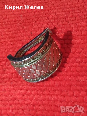 СТАРА СРЕБЪРНА ОКСИДИРАНА ОРНАМЕНТИРАНА ОБЕЦА СРЕБРО 925 АНГЛИЯ АРТ НУВО СТИЛ 25930, снимка 2 - Обеци - 35736262