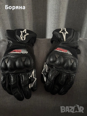 МОТО КОЖЕНИ РЪКАВИЦИ ALPINESTARS SP-8 V3 AIR BLACK