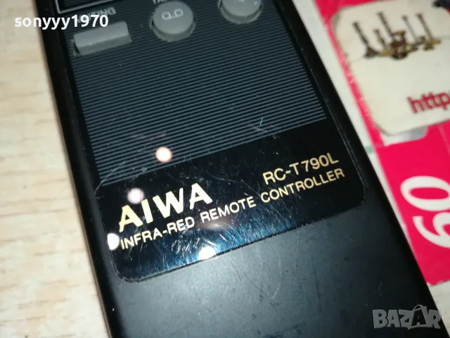 AIWA-AUDIO REMOTE CONTROL-ВНОС SWISS 2303252006, снимка 6 - Други - 49610221