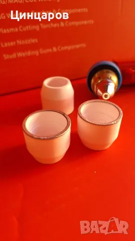 Плазма 80/120 керамика/керамична капачка обработена със Сребро , снимка 3 - Други инструменти - 47687660