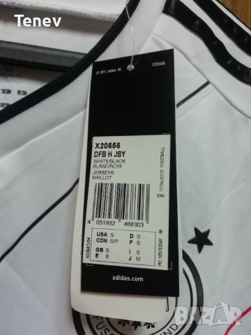 Germany Adidas нова оригинална тениска фланелка Германия Адидас размер S, снимка 5 - Тениски - 43482299