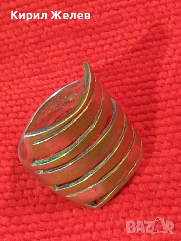 СТАР ВИНТИДЖ СТИЛ СРЕБЪРЕН 925 СРЕБРО ПРЪСТЕН с ПАТИНА 7076, снимка 4 - Пръстени - 30330678