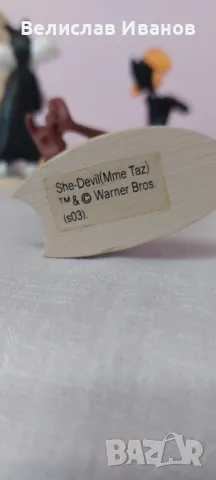 5 броя колекционерски фигурки на Looney toons от полирезин. Отлично състояние, снимка 9 - Колекции - 50053988