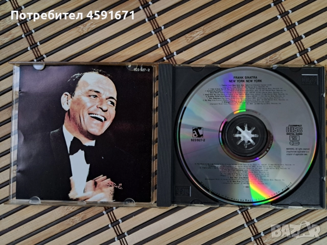 Frank Sinatra – New York New York, снимка 2 - CD дискове - 51986284
