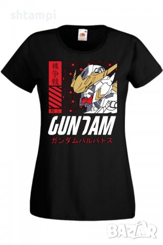 Дамска тениска Mobile Suit Gundam,, снимка 2 - Тениски - 37945826