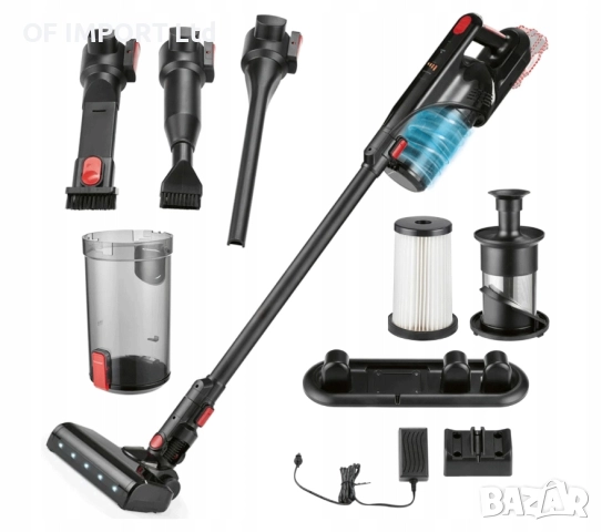 Мощна Безжична Циклонна Прахосмукачка SILVERCREST Parkside SHAZ 20 A1, снимка 3 - Прахосмукачки - 52493710