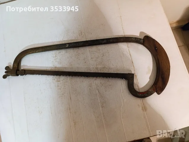 Стар месарски трион , снимка 1