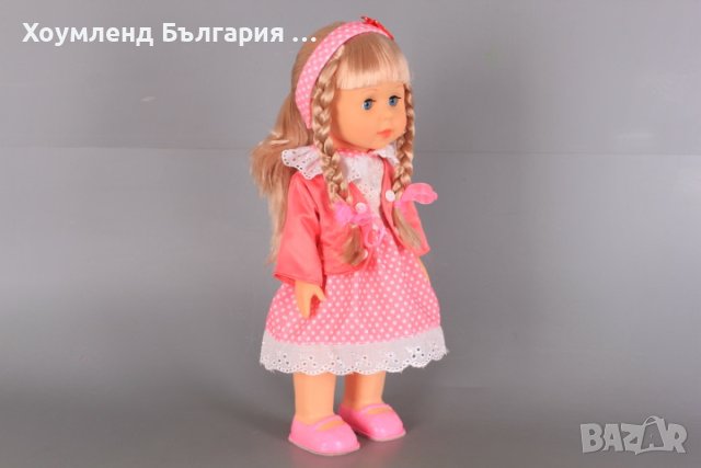 Говореща и ходеща кукла "Радостина" с вградени реплики и песни и звуко, снимка 6 - Кукли - 29442262