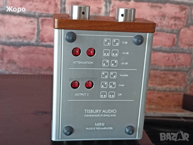 Tisbury Audio HANDMADE in England PreAmp, снимка 5 - Ресийвъри, усилватели, смесителни пултове - 43612547