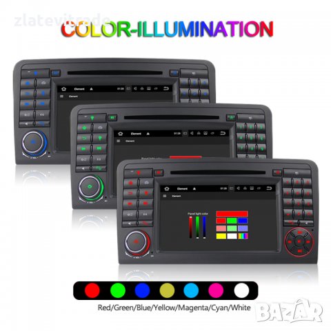 Mercedes ML W164 GL X164 - 7'' Андроид Навигация WiFi, 7083, снимка 7 - Аксесоари и консумативи - 29018848