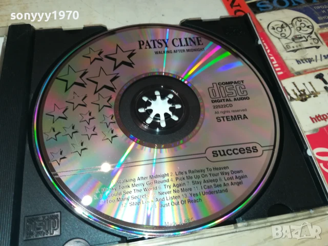 PATSY CLINE CD 1708251737, снимка 2 - CD дискове - 51394287