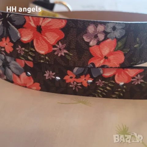 Michael Kors флорален колан НОВ с етикет:), снимка 3 - Колани - 48424881