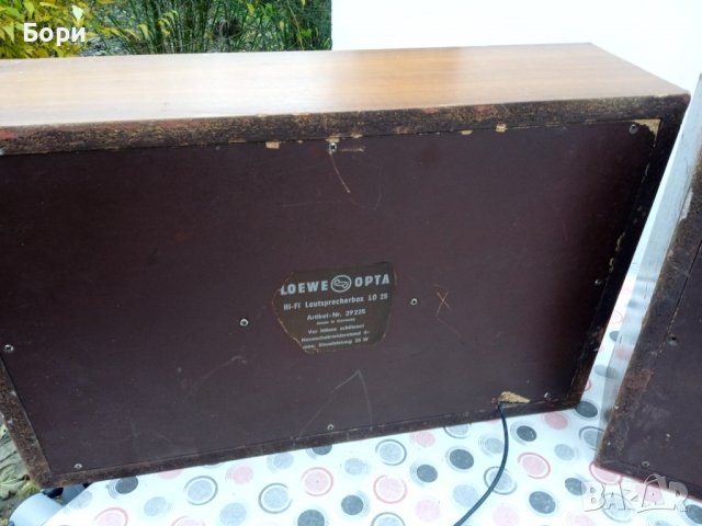 LOEWE OPTA LO 25 Трилентови тонкколони, снимка 12 - Тонколони - 38987629
