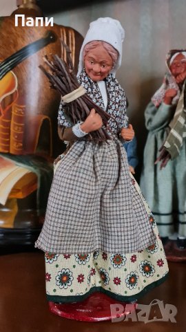 Винтидж баба с подпис от автора Клод Карбонел