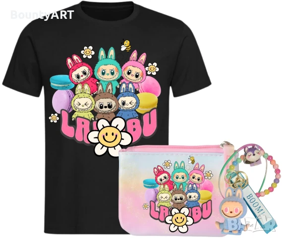 Подаръчен комплект Лабубу / Labubu, снимка 3 - Детски комплекти - 51245317