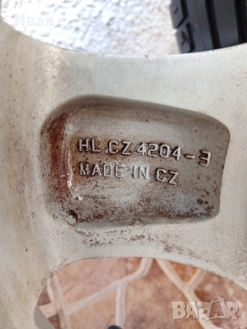 Алуминиеви джанти 14 цола , снимка 3 - Гуми и джанти - 52683125