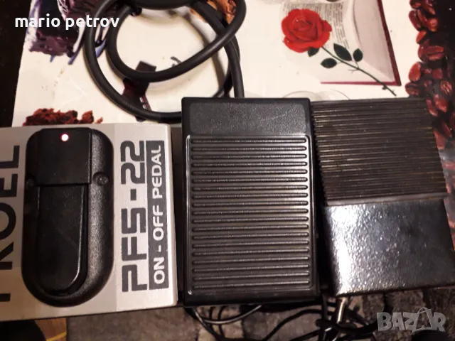 Proel PFS 22 ON/OFF Pedal-Цена 30лв. Start/Stop Pedal/пластмасов-правен/ - Цена 15лв. Start/Stop Ped, снимка 2 - Други - 49882548