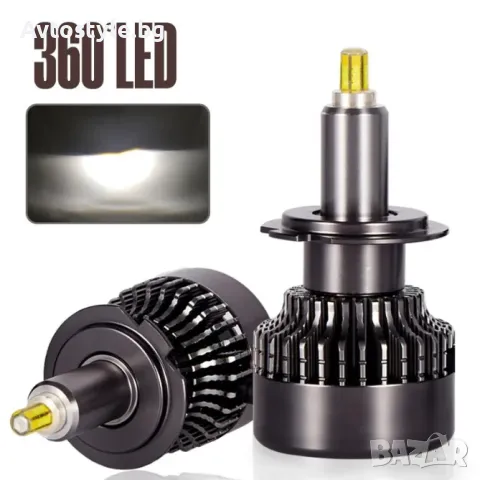 Лед крушки – Turbo Led H1 Canbus 360° ВИСОК клас CANBUS,Мощни /80W, снимка 1