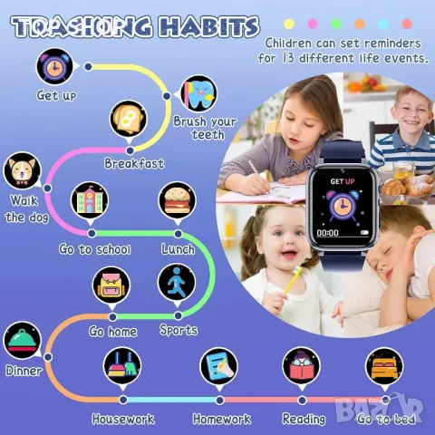 Детски смарт GSM часовник телефон clleylise МТ6261, снимка 2 - Детски - 48927619