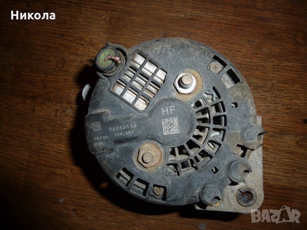 Алтернатор  за Chevrolet Aveo1.2 72 к.с (Шевролет Авео), снимка 3 - Части - 27892086