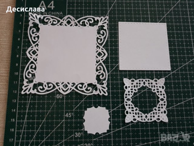 Картонени/хартиени елементи за сватбена украса/декорация, снимка 3 - Други - 26520178