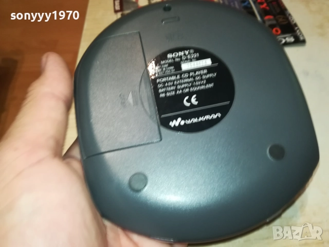 SONY DISCMAN-ВНОС SWISS 2409251101, снимка 11 - Радиокасетофони, транзистори - 51817699