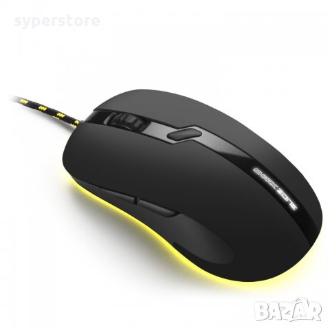 Мишка Лазерна USB SHARKOON - SHARK Zone M52  SH0041 -8200dpi 8 btn Led GAMING mouse, снимка 1 - Клавиатури и мишки - 18067342