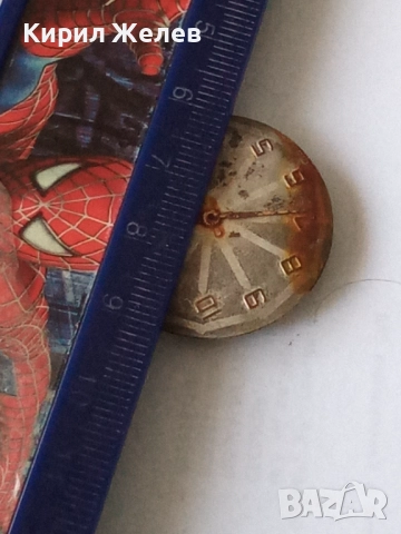 Механизъм с циферблат от стар часовник 52104, снимка 9 - Мъжки - 52252742