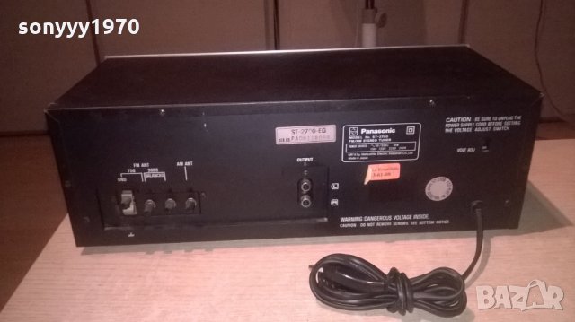 panasonic st-2700 tuner-japan-внос швеицария, снимка 11 - Ресийвъри, усилватели, смесителни пултове - 26260954