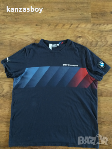 PUMA Men's BMW MSP Graphic Tee - страхотна мъжка тениска 2ХЛ, снимка 6 - Тениски - 36561621