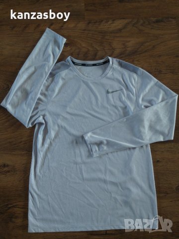 NIKE Breathe Running Reflective Dri-Fit - страхотна мъжка блуза, снимка 6 - Блузи - 34686436