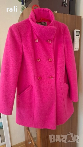 Розово-Цикламено палто