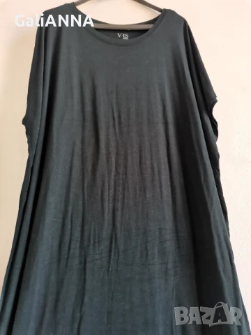 СТРАХОТНА ЧЕРНА РОКЛЯ VRS 3XL, снимка 4 - Рокли - 50926732