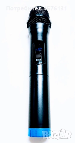 Микрофон безжичен с LED дисплей 26-v, снимка 5 - Микрофони - 51497591