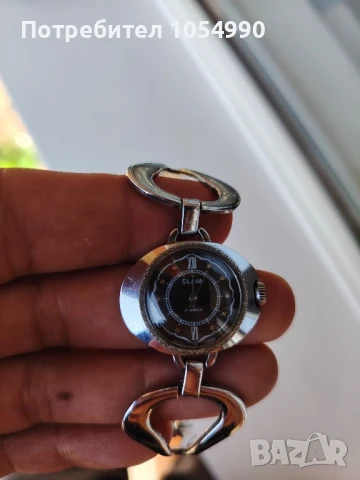 Дамски часовник Slava, снимка 3 - Антикварни и старинни предмети - 51003901