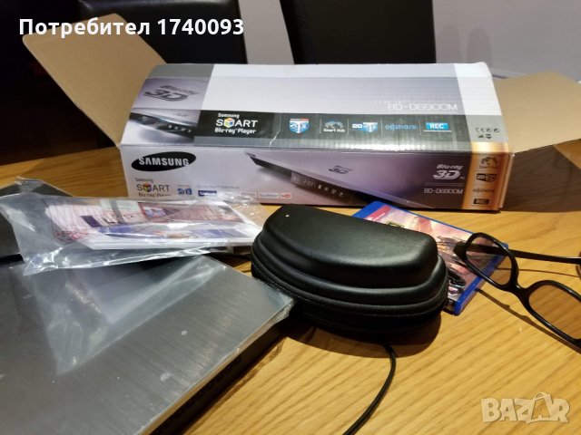 Samsung 3DSmart Blu-ray плейър BD-D6900M, снимка 3 - Плейъри, домашно кино, прожектори - 27423568