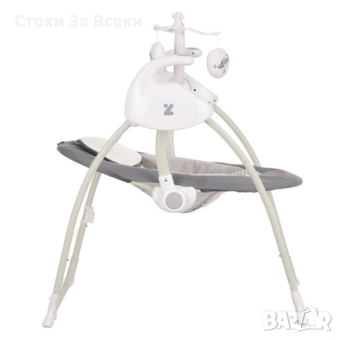 Електрическа бебешка люлка Zizito Hana с нежно люлеене, снимка 8 - Детски люлки - 53016307