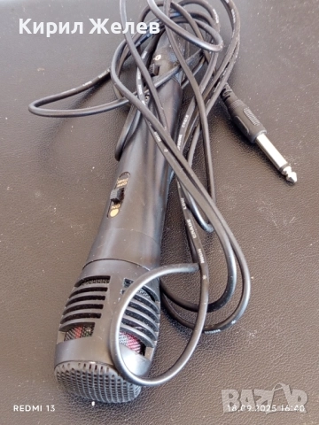 Ретро динамичен микрофон ретро за КОЛЕКЦИЯ ДЕКОРАЦИЯ 50512, снимка 6 - Други ценни предмети - 51759321