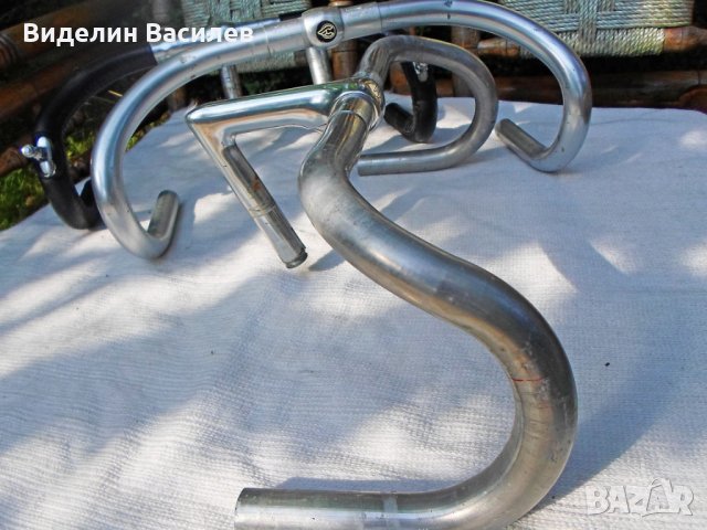 3 ttt,Cinelli/ретро шосейно кормило с лапа/, снимка 5 - Части за велосипеди - 33543897