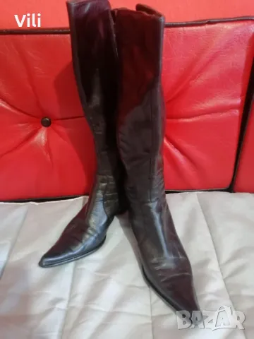 Italianski Damski kojeni botushi - ZERODB...- Estestvena koja...!!