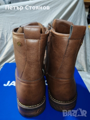 Удобни мъжки боти на марката Jack&Jones №44, снимка 5 - Мъжки боти - 52522955