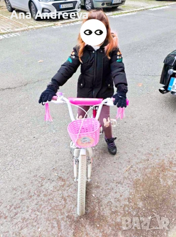 BYOX 18" детски велосипед с помощни гуми, снимка 3 - Детски велосипеди, триколки и коли - 53391121